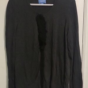 Simply Vera Vera Wang Black Cardigan Sweater